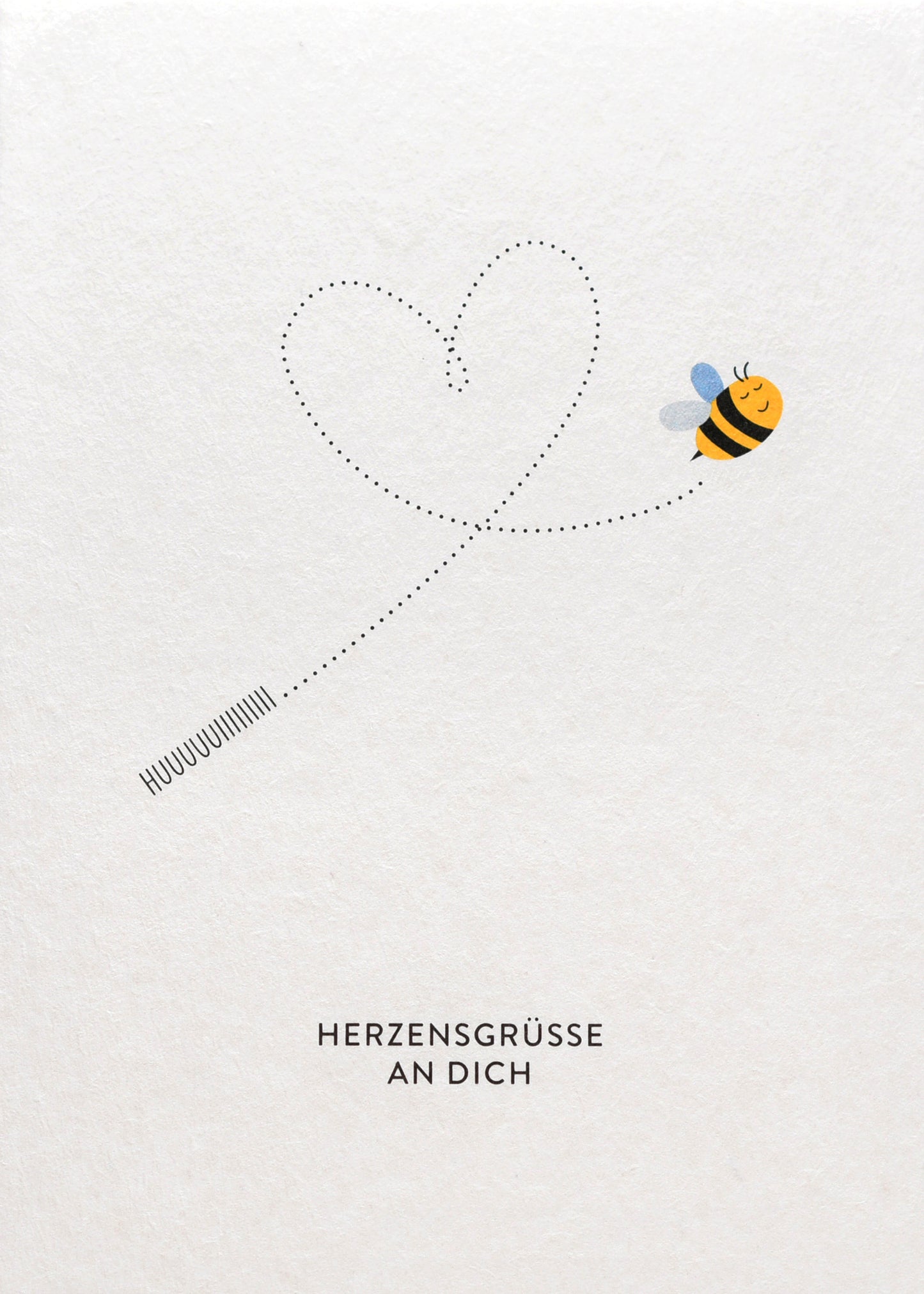 Postkarte - Herzengrüsse an dich
