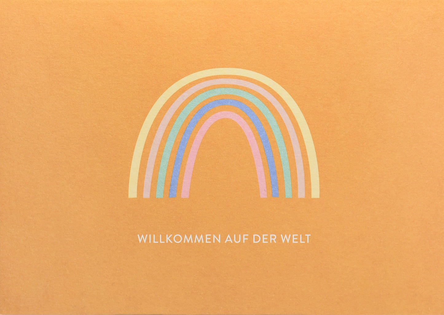 Postkarte - Willkommen auf der Welt
