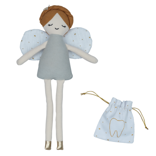 Puppe Zahnfee mit kleiner Tasche